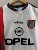 Koszulka Piłkarska Bayern Monachium 1996/1997 Away Retro, Scholl, Matthaus, Klinsmann Koszulka Piłkarska Bayern Monachium 1996/1997 Away Retro, Scholl, Matthaus, Klinsmann