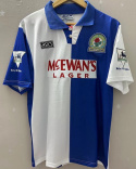 Koszulka Piłkarska Blackbourn Rovers 1994/1995 Home Retro, Shearer, Le Saux, Witschge Koszulka Piłkarska Blackbourn Rovers 1994/1995 Home Retro, Shearer, Le Saux, Witschge
