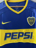Koszulka Piłkarska Boca Juniors 2003/2004 Retro, Riquelme, Tevez Koszulka Piłkarska Boca Juniors 2003/2004 Retro, Riquelme, Tevez