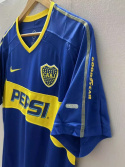Koszulka Piłkarska Boca Juniors 2003/2004 Retro, Riquelme, Tevez Koszulka Piłkarska Boca Juniors 2003/2004 Retro, Riquelme, Tevez