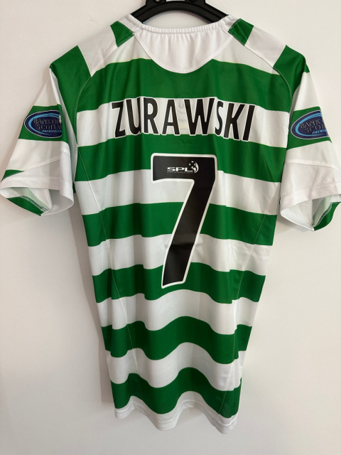 Koszulka Piłkarska Celtic Glasgow 2005/2006 Home Retro, Żurawski Koszulka Piłkarska Celtic Glasgow 2005/2006 Home Retro, Żurawski