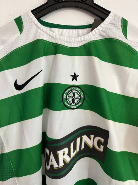 Koszulka Piłkarska Celtic Glasgow 2005/2006 Home Retro, Żurawski Koszulka Piłkarska Celtic Glasgow 2005/2006 Home Retro, Żurawski