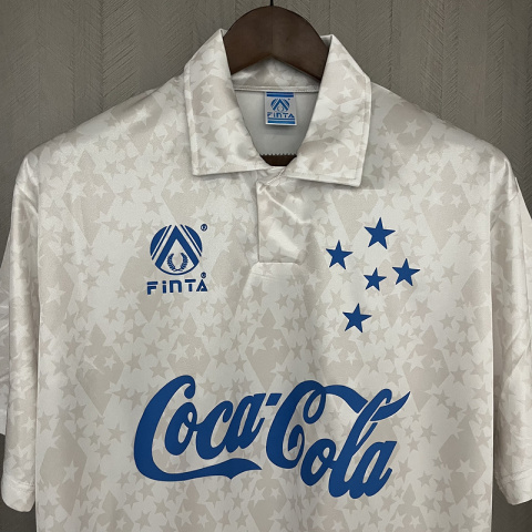 Koszulka Piłkarska Cruzeiro Belo Horizonte 1993/1994 Away Retro Koszulka Piłkarska Cruzeiro Belo Horizonte 1993/1994 Away Retro