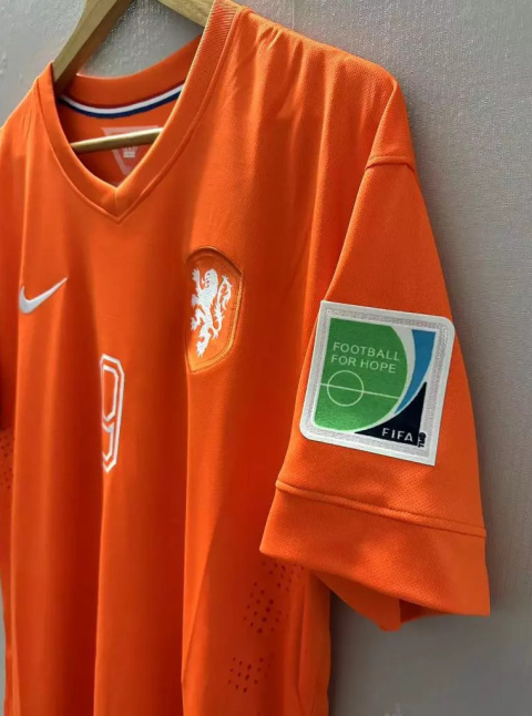 Koszulka Piłkarska Holandia 2014 Retro Home Koszulka Piłkarska Holandia 2014 Retro Home