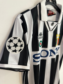 Koszulka Piłkarska Juventus Turyn 1995/1996 Home Retro, Del Piero, Vieri, Boksic