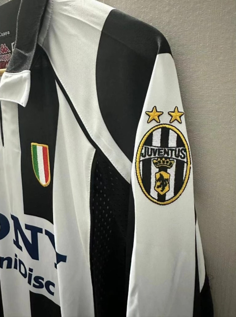 Koszulka Piłkarska Juventus Turyn 1997/1998 Retro Home Długi Rękaw Koszulka Piłkarska Juventus Turyn 1997/1998 Retro Home Długi Rękaw