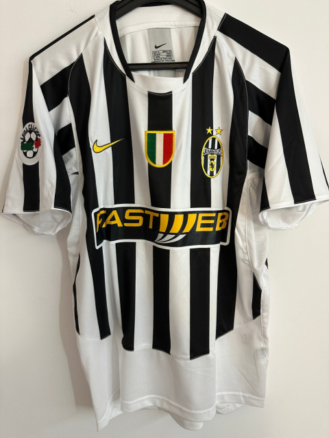 Koszulka Piłkarska Juventus Turyn 2003/2004 Home Retro Koszulka Piłkarska Juventus Turyn 2003/2004 Home Retro