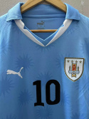 Koszulka Piłkarska Urugwaj 2010 MŚ Home Retro, Suarez, Forlan Koszulka Piłkarska Urugwaj 2010 MŚ Home Retro, Suarez, Forlan