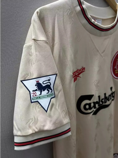 Koszulka Piłkarska Liverpool FC 1996/1997 Away Retro, Fowler, McManaman Koszulka Piłkarska Liverpool FC 1996/1997 Away Retro, Fowler, McManaman