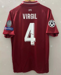 Koszulka Piłkarska Liverpool FC 2018/2019 UCL FINAL Home Retro, Salah, Mane, Virgil van Dijk Koszulka Piłkarska Liverpool FC 2018/2019 UCL FINAL Home Retro, Salah, Mane, Virgil van Dijk