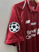 Koszulka Piłkarska Liverpool FC 2018/2019 UCL FINAL Home Retro, Salah, Mane, Virgil van Dijk Koszulka Piłkarska Liverpool FC 2018/2019 UCL FINAL Home Retro, Salah, Mane, Virgil van Dijk