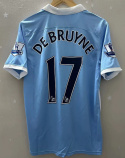 Koszulka Piłkarska Manchester City 2015/2016 Home Retro, Aguero, De Bruyne Koszulka Piłkarska Manchester City 2015/2016 Home Retro, Aguero, De Bruyne