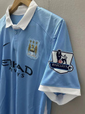 Koszulka Piłkarska Manchester City 2015/2016 Home Retro, Aguero, De Bruyne Koszulka Piłkarska Manchester City 2015/2016 Home Retro, Aguero, De Bruyne