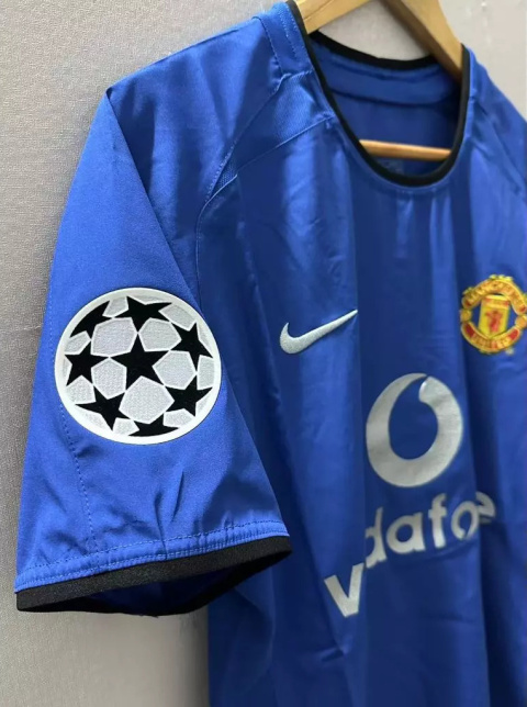 Koszulka Piłkarska Manchester United 2002/2003 Away Retro Koszulka Piłkarska Manchester United 2002/2003 Away Retro