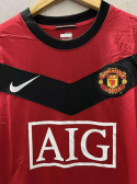 Koszulka Piłkarska Manchester United 2009/2010 Home Retro