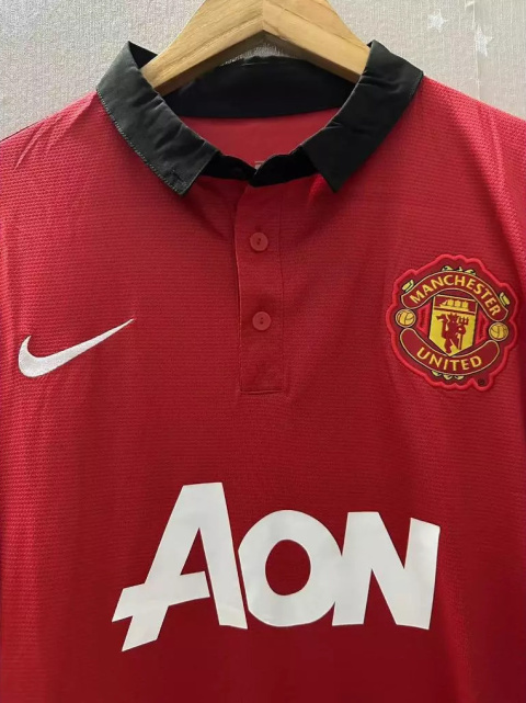 Koszulka Piłkarska Manchester United 2013/2014 Home Retro, van Persie, Rooney, Kagawa Koszulka Piłkarska Manchester United 2013/2014 Home Retro, van Persie, Rooney, Kagawa