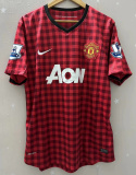KKoszulka Piłkarska Manchester United 2012/2013 Home Retro, van Persie, Scholes, Rooney, Giggs KKoszulka Piłkarska Manchester United 2012/2013 Home Retro, van Persie, Scholes, Rooney, Giggs
