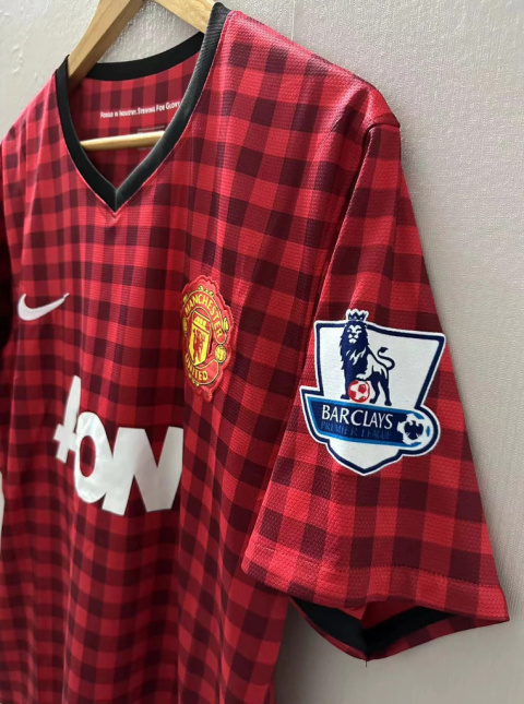 KKoszulka Piłkarska Manchester United 2012/2013 Home Retro, van Persie, Scholes, Rooney, Giggs KKoszulka Piłkarska Manchester United 2012/2013 Home Retro, van Persie, Scholes, Rooney, Giggs