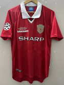 Koszulka Piłkarska Manchester United UCL FINAL 1999 Retro, Beckham, Keane, Solskjaer, Giggs Koszulka Piłkarska Manchester United UCL FINAL 1999 Retro, Beckham, Keane, Solskjaer, Giggs