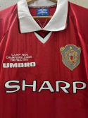 Koszulka Piłkarska Manchester United UCL FINAL 1999 Retro Koszulka Piłkarska Manchester United UCL FINAL 1999 Retro