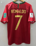 Koszulka Piłkarska Portugalia EURO 2018 Home Retro, Ronaldo Koszulka Piłkarska Portugalia EURO 2018 Home Retro, Ronaldo