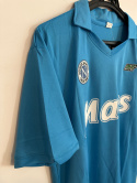 Koszulka Piłkarska SSC Napoli 1989/1990 Home Retro, Maradona Koszulka Piłkarska SSC Napoli 1989/1990 Home Retro, Maradona
