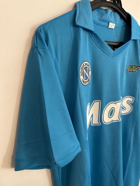 Koszulka Piłkarska SSC Napoli 1989/1990 Home Retro, Maradona Koszulka Piłkarska SSC Napoli 1989/1990 Home Retro, Maradona