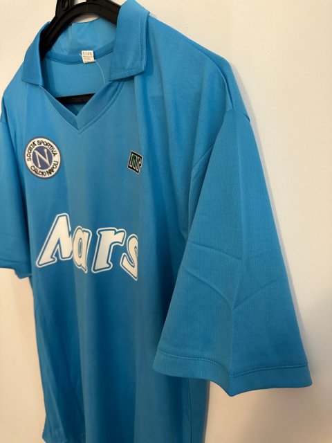 Koszulka Piłkarska SSC Napoli 1989/1990 Home Retro, Maradona Koszulka Piłkarska SSC Napoli 1989/1990 Home Retro, Maradona