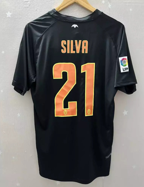 Koszulka Piłkarska Valencia CF 2006/2007 Away Retro, David Villa, David Silva Koszulka Piłkarska Valencia CF 2006/2007 Away Retro, David Villa, David Silva