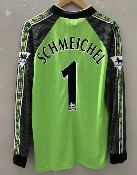 Koszulka/Bluza Bramkarska Manchester United 1998/1999 Retro, #1 Schmeichel Koszulka/Bluza Bramkarska Manchester United 1998/1999 Retro, #1 Schmeichel