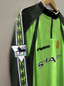 Koszulka/Bluza Bramkarska Manchester United 1998/1999 Retro, #1 Schmeichel Koszulka/Bluza Bramkarska Manchester United 1998/1999 Retro, #1 Schmeichel