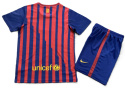 Piłkarski Komplet Strój Dziecięcy FC Barcelona 2011/2012 Home Retro, Messi Piłkarski Komplet Strój Dziecięcy FC Barcelona 2011/2012 Home Retro, Messi