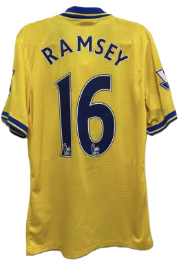 Koszulka Piłkarska Arsenal Londyn 2013/2014 Away Retro, Ozil, Ramsey
