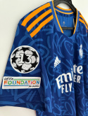 Koszulka Piłkarska Real Madryt 2021/2022 Away Retro, Benzema, Vini Jr Koszulka Piłkarska Real Madryt 2021/2022 Away Retro, Benzema, Vini Jr