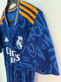 Koszulka Piłkarska Real Madryt 2021/2022 Away Retro, Benzema, Vini Jr Koszulka Piłkarska Real Madryt 2021/2022 Away Retro, Benzema, Vini Jr