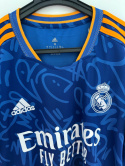 Koszulka Piłkarska Real Madryt 2021/2022 Away Retro, Benzema, Vini Jr Koszulka Piłkarska Real Madryt 2021/2022 Away Retro, Benzema, Vini Jr
