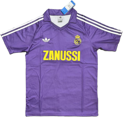Koszulka Piłkarska Real Madryt 1984/1985 Away Retro Koszulka Piłkarska Real Madryt 1984/1985 Away Retro