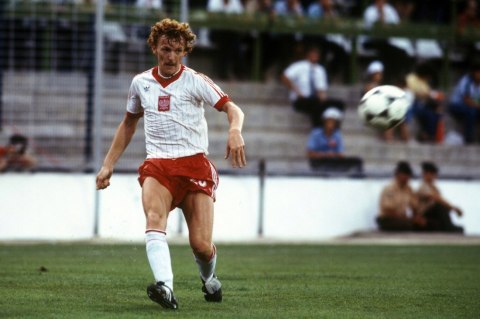 Koszulka Piłkarska Polska 1982 MŚ Retro Koszulka Piłkarska Polska 1982 MŚ Retro