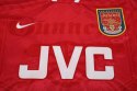 Koszulka Piłkarska Arsenal Londyn 1997/1998 Home Retro, #10 Bergkamp Koszulka Piłkarska Arsenal Londyn 1997/1998 Home Retro, #10 Bergkamp