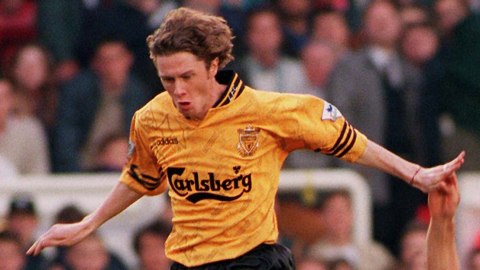 Koszulka Piłkarska Liverpool FC 1995/1996 3rd Retro Koszulka Piłkarska Liverpool FC 1995/1996 3rd Retro