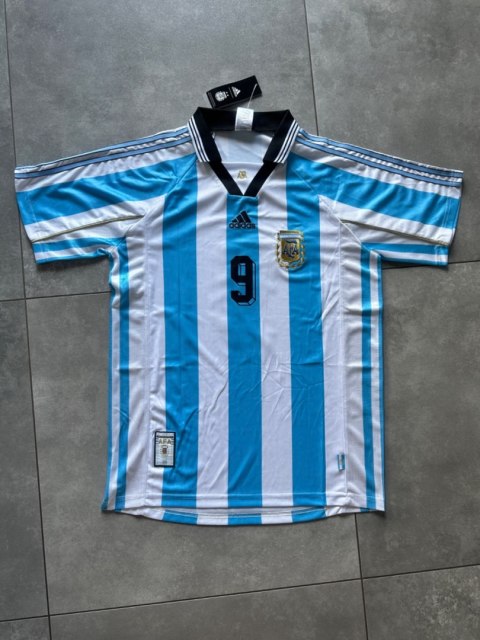 KOSZULKA PIŁKARSKA ARGENTYNA 1998 RETRO KOSZULKA PIŁKARSKA ARGENTYNA 1998 RETRO