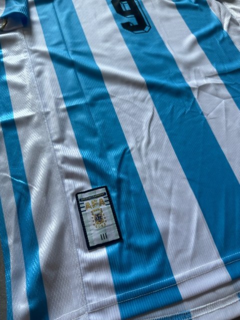 KOSZULKA PIŁKARSKA ARGENTYNA 1998 RETRO KOSZULKA PIŁKARSKA ARGENTYNA 1998 RETRO
