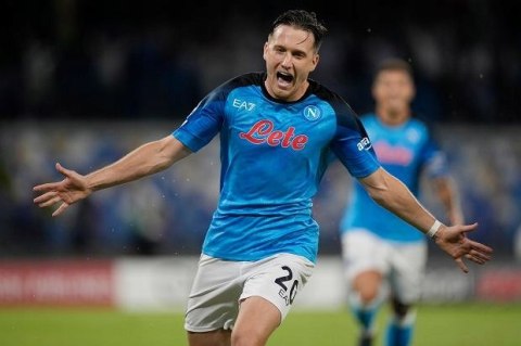 KOSZULKA PIŁKARSKA SSC NAPOLI 2022/2023 KOSZULKA PIŁKARSKA SSC NAPOLI 2022/2023