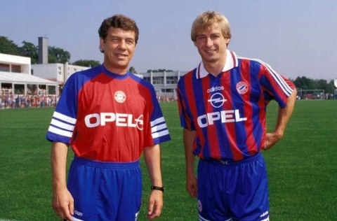 Koszulka Piłkarska Bayern Monachium 1995/1996 Home Retro Koszulka Piłkarska Bayern Monachium 1995/1996 Home Retro