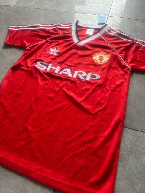 Koszulka Piłkarska Manchester 1989/1990 Home Retro Koszulka Piłkarska Manchester 1989/1990 Home Retro