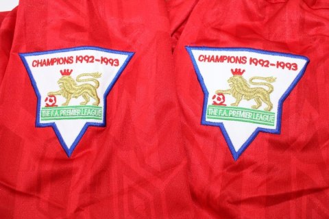 Koszulka Piłkarska Manchester United 1993/94 Home Retro, Cantona, Giggs Koszulka Piłkarska Manchester United 1993/94 Home Retro, Cantona, Giggs